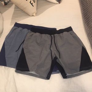 Lot of 2 Men’s Lululemon Gym Shorts